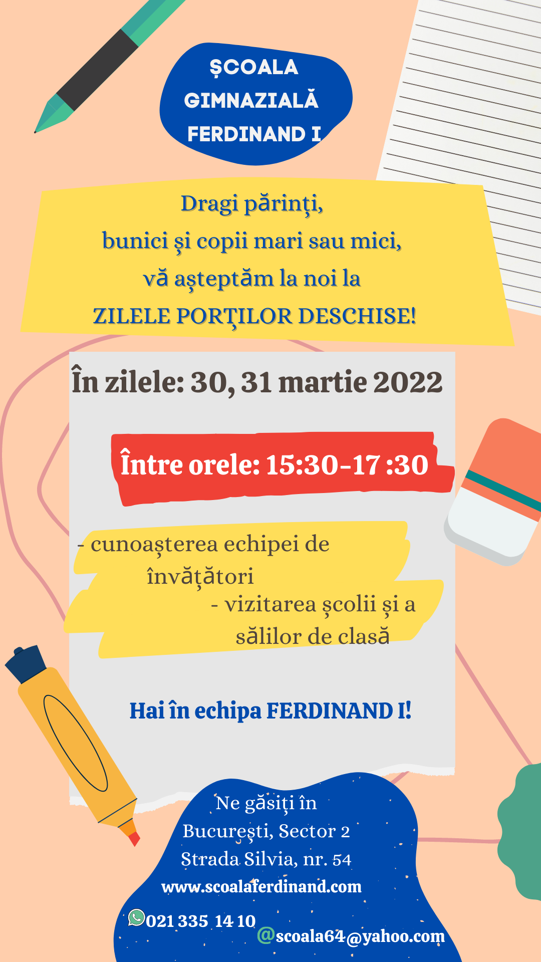 Zilele portilor deschise la Ferdinand I 